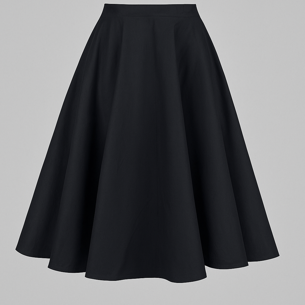 Character Skirt - Plain Black